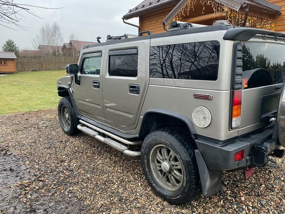 2005 Hummer H2 I, бежевый, 2121000 рублей - вид 6