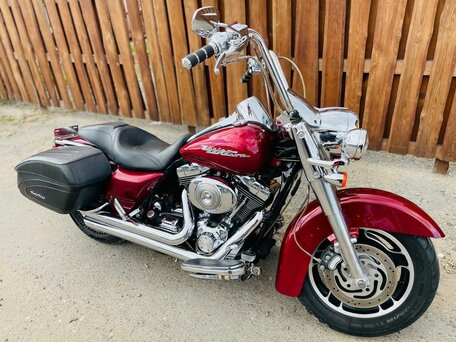 2004 Harley-Davidson Road King, красный, 810000 рублей, вид 3