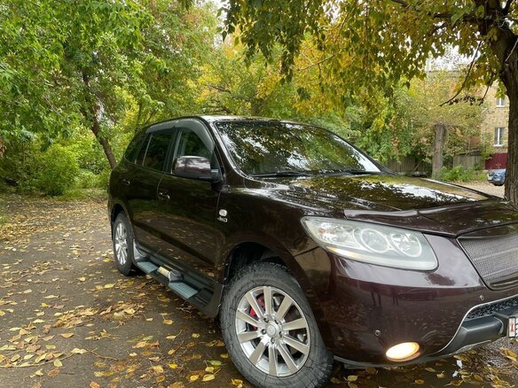 2006 Hyundai Santa Fe I, пурпурный, 1150000 рублей - вид 2