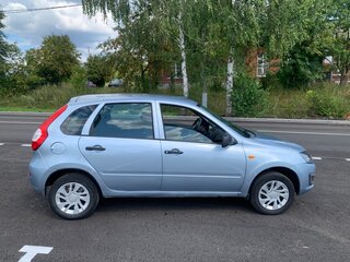 2013 Lada (ВАЗ) Kalina II, голубой, 550000 рублей, вид 3