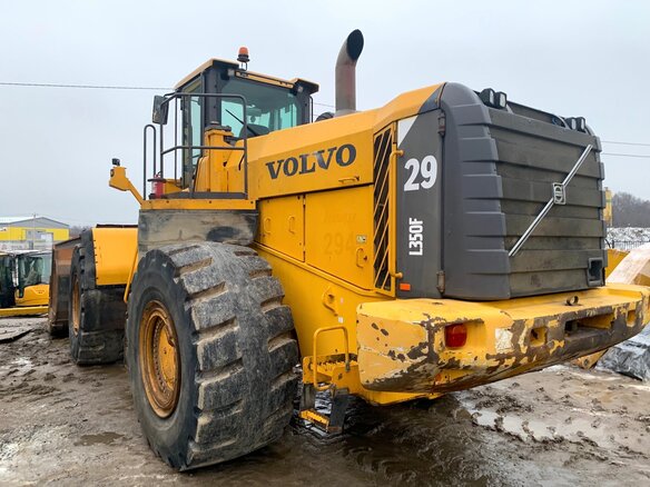 2008 Volvo L350, жёлтый - вид 9
