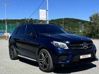 2015 Mercedes-Benz GLE 400 I (W166), синий, 3600000 рублей, вид 4