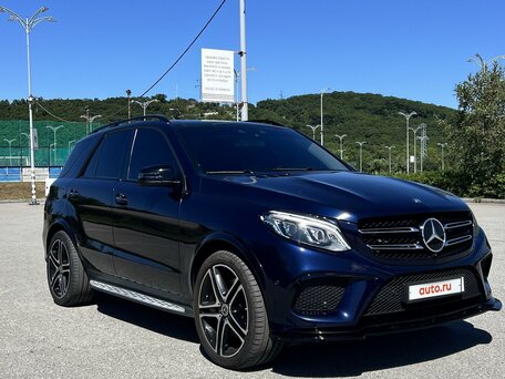 2015 Mercedes-Benz GLE 400 I (W166), синий, 3600000 рублей, вид 4