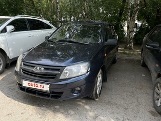2012 Lada (ВАЗ) Granta I, синий, 400000 рублей, вид 2