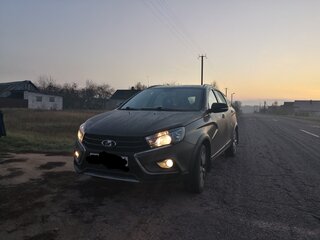 2017 Lada (ВАЗ) Vesta SW Cross I, коричневый, 1350000 рублей, вид 2