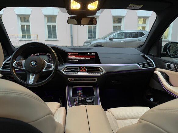 2022 BMW X5 40d IV (G05/G18), серый, 9900000 рублей - вид 10