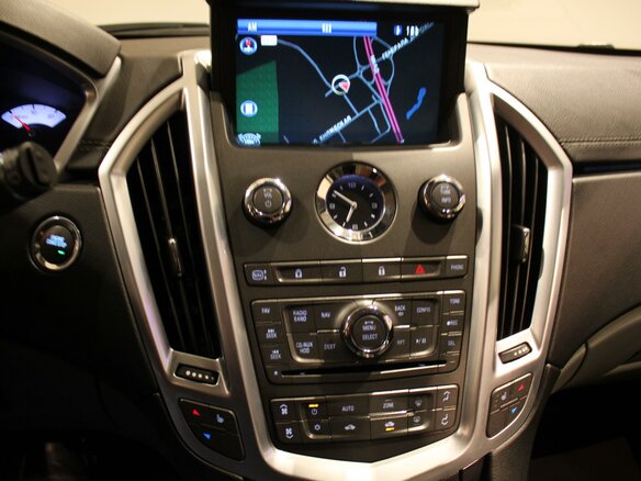 2011 Cadillac SRX II, синий - вид 12
