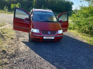 2006 Volkswagen Sharan I Рестайлинг 2, красный, 1150000 рублей, вид 1