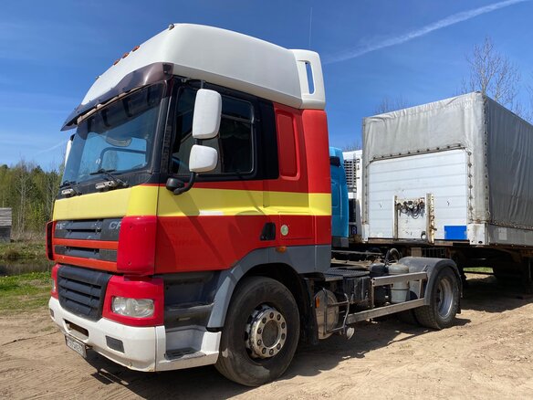 2004 DAF CF 85, красный, 1800000 рублей