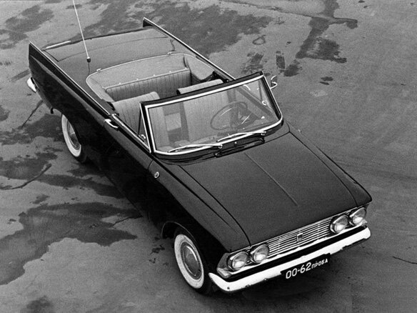 1968 Москвич 408 408, чёрный