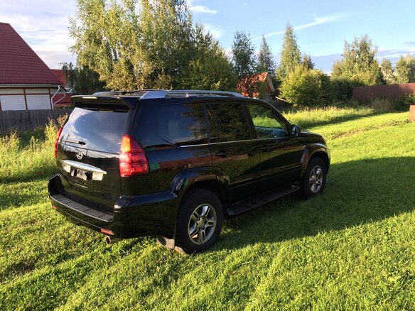 2007 Lexus GX 470 I, чёрный - вид 5