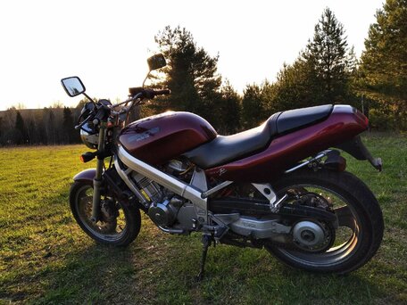 1999 Honda Bros, пурпурный, 438000 рублей, вид 1