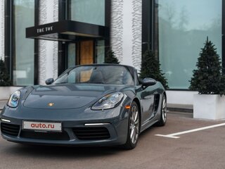 2017 Porsche Boxster IV 718 (982), серый, 5650000 рублей, вид 5