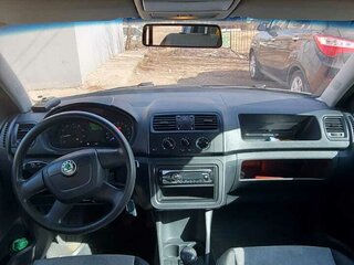 2011 Skoda Fabia II Рестайлинг, синий, 355555 рублей, вид 4