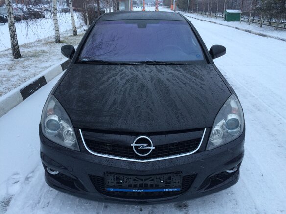 2006 Opel Vectra C Рестайлинг, чёрный