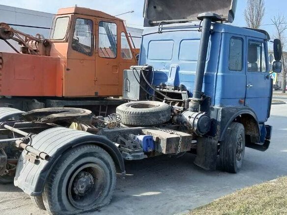 1991 МАЗ 5432, синий, 130000 рублей - вид 12
