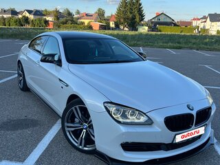 2012 BMW 6 серии Gran Coupe 640d III (F06/F13/F12), белый, 2200000 рублей, вид 3