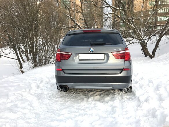2012 BMW X3 28i xDrive II (F25), серебристый - вид 7