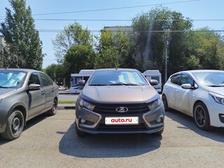 2021 Lada (ВАЗ) Vesta I, серый, 1500000 рублей, вид 1