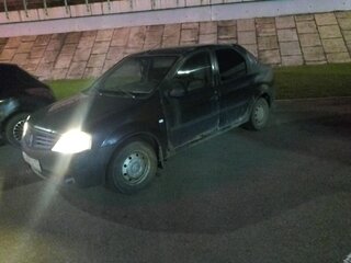 2007 Renault Logan I, серебристый, 220000 рублей, вид 3