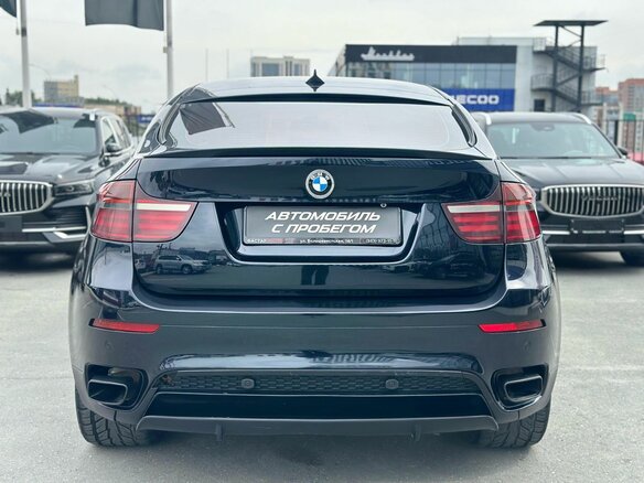2012 BMW X6 35i I (E71) Рестайлинг, чёрный - вид 5