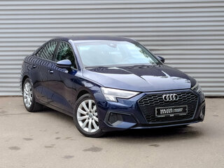 2021 Audi A3 35 TFSI IV (8Y), синий, 2770000 рублей, вид 3