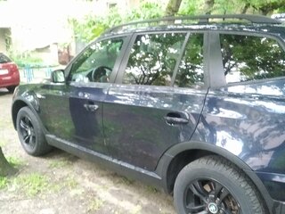 2007 BMW X3 30d I (E83) Рестайлинг, синий, 1050000 рублей, вид 3