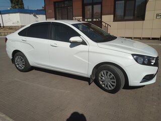 2021 Lada (ВАЗ) Vesta I, белый, 1200000 рублей, вид 4