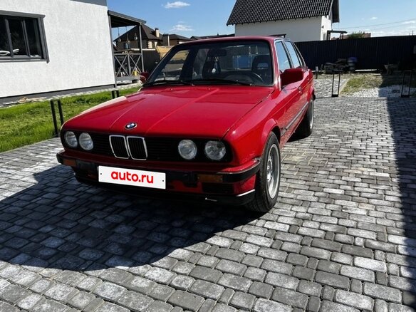 1984 BMW 3 серии 316 II (E30), красный, 500000 рублей - вид 2
