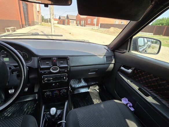 2012 Lada (ВАЗ) Priora I, чёрный, 220000 рублей - вид 5