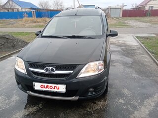 2017 Lada (ВАЗ) Largus Cross I, чёрный, 1170000 рублей, вид 2