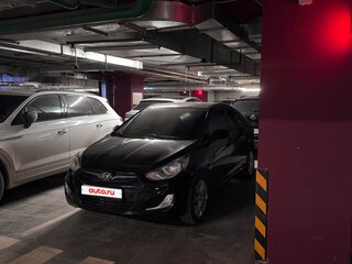 2012 Hyundai Solaris I, чёрный, 850000 рублей, вид 2
