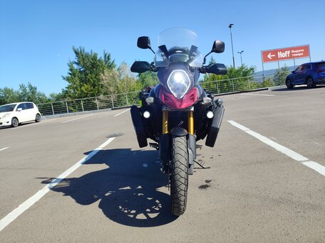 2014 Suzuki V-Strom 1000, красный, 700000 рублей, вид 2