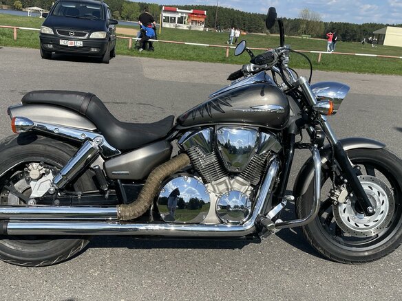 2005 Honda VTX 1300, зелёный, 570000 рублей - вид 4