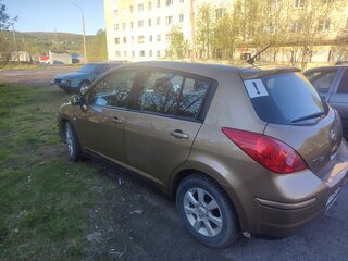 2007 Nissan Tiida I, коричневый, 900000 рублей, вид 2