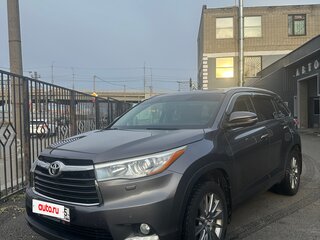 2014 Toyota Highlander III (XU50), серый, 2980000 рублей, вид 1