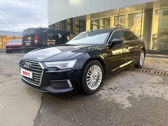2021 Audi A6 40 TDI V (C8), чёрный, 2990000 рублей - вид 2