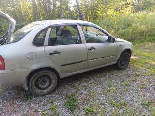 2008 Lada (ВАЗ) Kalina I, серебристый, 75000 рублей, вид 2