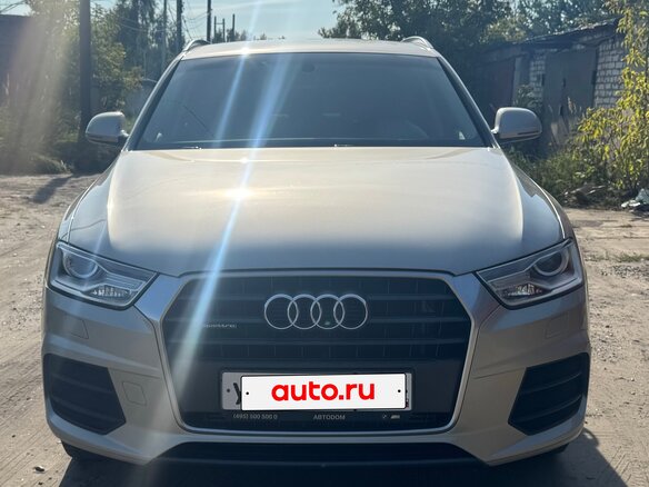 2016 Audi Q3 I (8U) Рестайлинг, серый, 2300000 рублей