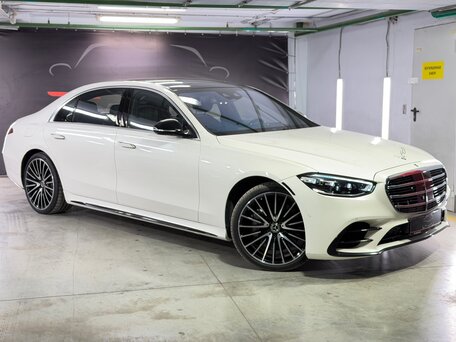 2021 Mercedes-Benz S-Класс 580 Long 4MATIC VII (W223), белый, 11490000 рублей, вид 1
