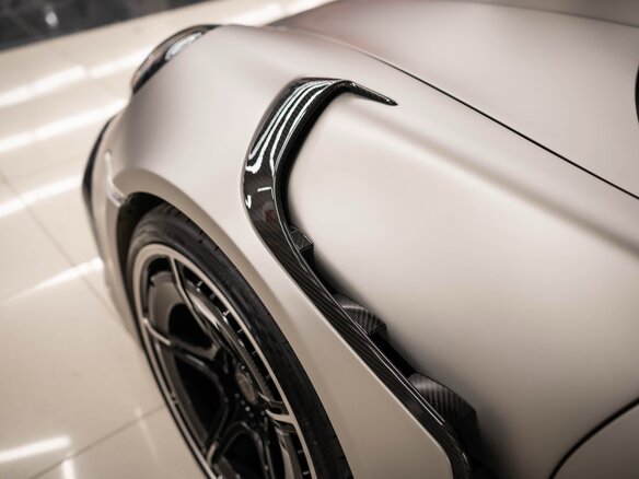 2023 Porsche 911 Brabus 900 Rocket R VIII (992), серебристый - вид 14