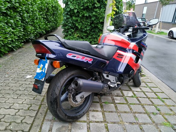 1995 Honda CBR 1000F, синий, 493769 рублей - вид 9