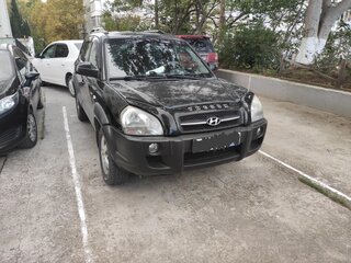 2007 Hyundai Tucson I, чёрный, 850000 рублей, вид 1