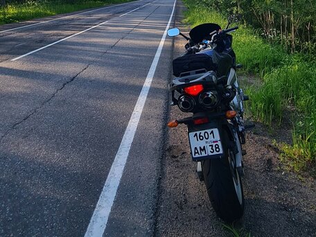 2004 Yamaha FZ6, синий, 400000 рублей, вид 4