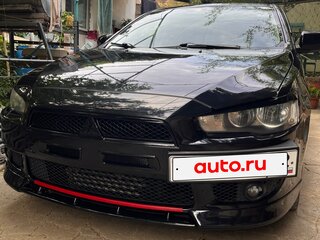 2008 Mitsubishi Lancer X, чёрный, 780000 рублей, вид 4