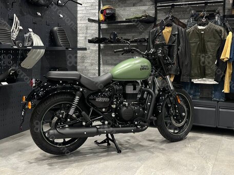 2025 Royal Enfield Meteor, зелёный, 509000 рублей, вид 5