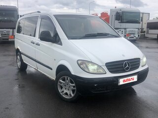 2007 Mercedes-Benz Vito 109 CDI L1 II (W639), белый, 999000 рублей, вид 2