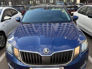 2018 Skoda Octavia III (A7) Рестайлинг, синий, 1549500 рублей, вид 3