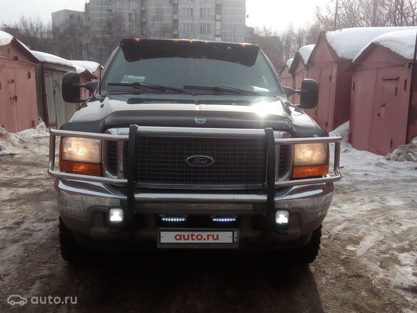 2000 Ford Excursion, зелёный