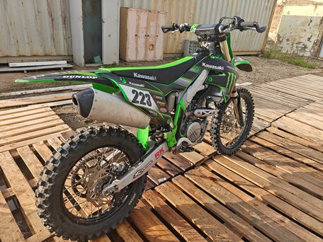 2021 Kawasaki KX 250, зелёный, 710000 рублей, вид 4